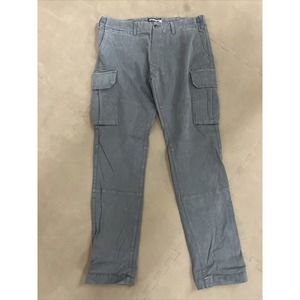 NWT Guideboat Pants Mens 32 Navy Cargo Outdoor Button Fly FS Benefits Charity